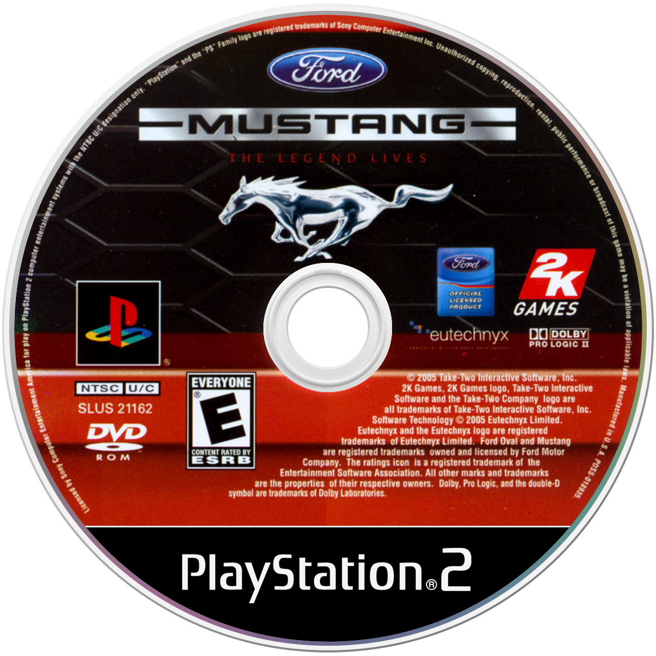 Ford Mustang The Legend Lives media 4 for Playstation 2